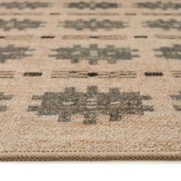 Loomed Kukoon Handwoven Jute Smart Cream Machine Washable Soft Area Rug With Bordered - 240 X 60Cm - thumbnail 7