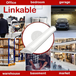 Brightex LED Brightex 3Ft Linkable Led Batten Light 40W 4000 Lumen Slimline Ceiling Mount Garage Office Workshop Cool White 6500K - thumbnail 6