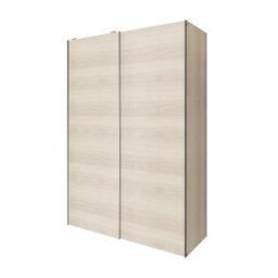GoodHome Atomia Freestanding Oak Effect Particle Board Wardrobe (H)2250mm (W)1500mm (D)655mm - thumbnail 1