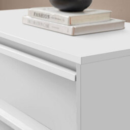 Furniturebox Uk Svit Off-White Chest Of 4 Drawers - thumbnail 4