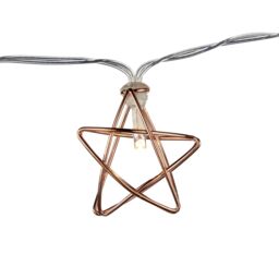 Wire Star Battery-Powered Warm White 10 Led Indoor String Lights - thumbnail 5