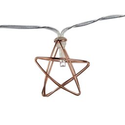 Wire Star Battery-Powered Warm White 10 Led Indoor String Lights - thumbnail 4