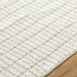 Livabliss Our Pnw Home Cascade-Modern Ivory Taupe Graphic High Pile Living Dining Bedroom Rug 160 X 213 Cm Easy Care, Non Shedding - thumbnail 3