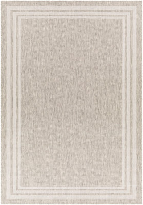Livabliss Eagean-Modern Grey Beige Taupe In- & Outdoor Rug 130 X 180 Cm Easy Care, Non Shedding - image 1