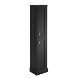 Plum&clay Fairmont Black Traditional Floor Standing Bathroom Storage Cabinet Tall Storage Unit - thumbnail 2