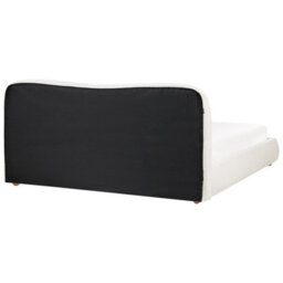 Beliani Ottoman Bed Fabric Blagnac 180 X 200 Cm (Eu Super King) Off-White - thumbnail 7