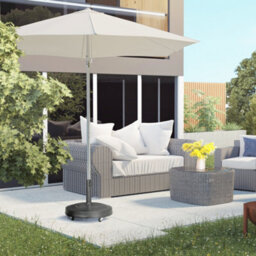 Outsunny 25Kg Round Resin Garden Parasol Base For Poles Of 38mm-48mm - thumbnail 7