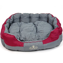 Actiaspet Burgundy/grey Waterproof Dog Bed Xl - thumbnail 7