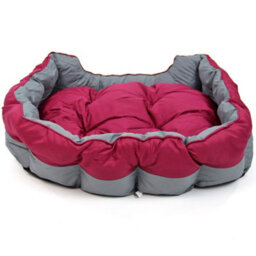Actiaspet Burgundy/grey Waterproof Dog Bed Xl - thumbnail 6