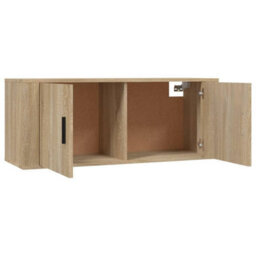 Berkfield Classic Wall-Mounted Tv Cabinets 3 Pcs Sonoma Oak 100X34.5X40 Cm - thumbnail 5