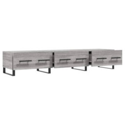 Walplus Tv Cabinet Grey Sonoma 150X36X30 Cm Engineered Wood - thumbnail 6