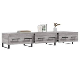Walplus Tv Cabinet Grey Sonoma 150X36X30 Cm Engineered Wood - thumbnail 4