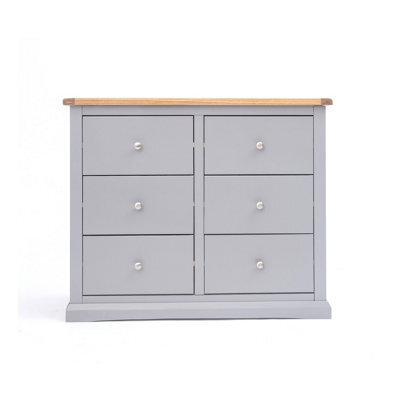Cabinet Bits Rocca 6 Drawer Chest Of Drawers Chrome Knob - image 1