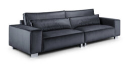 Stratus Interiors Modular Sofa Sloane Chunky Upholstered Velvet Full Back Cushions-- 3 Seater Plus 2 Seater Set - thumbnail 5