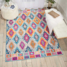 Nourison Passion Psn02 Multicoloured Rug-114Cm X 175Cm - thumbnail 4