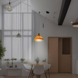 Classic Rustic Pendant Light Mini Orange Ceiling Light For Kitchen And Dining Room - thumbnail 2