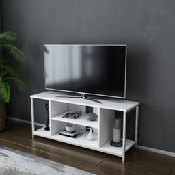 Decorotika Rinaldo Tv Stand Tv Unit For Tv's Up To 63 Inch  White - thumbnail 2