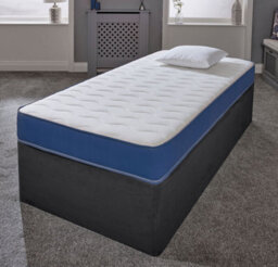 eXtreme Comfort Ltd Extreme Comfort Cooltouch Colours Ocean Blue Wave Hybrid Memory Foam & Innerspring Mattress 4Ft Small Double - thumbnail 2