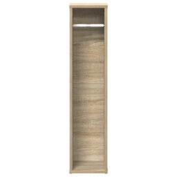 Berkfield Durable Bathroom Cabinet With Roll Holder Sonoma Oak 20.5X20X90 Cm - thumbnail 4