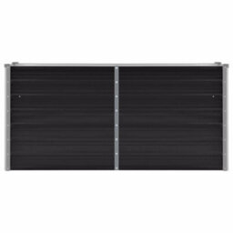 Berkfield Garden Raised Bed Anthracite 160X40X77 Cm Galvanised Steel - thumbnail 3