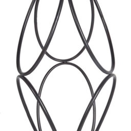 Wyld And Coco 160 Cm Freestanding Black Metal Coat Stand - Industrial Modern Jacket Rack - thumbnail 5