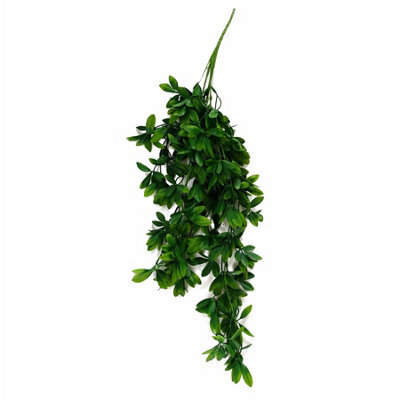 70Cm Artificial Trailing Laurel Leaf Hanging Plant Realistic Green Plastic Foliage - image 1