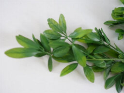 70Cm Artificial Trailing Laurel Leaf Hanging Plant Realistic Green Plastic Foliage - thumbnail 2