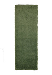 Melrose Venus Shaggy High Pile Sage Green Area Runner Rug 067/200Cm - thumbnail 2
