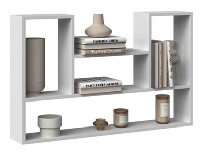 4P Bilbao Wall-Mounted Shelf White - image 1