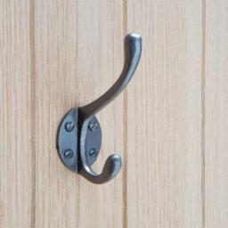 Hammer and Tongs Hammer & Tongs Hat & Coat Hook - W40mm X H105mm - Black - thumbnail 5