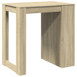 Berkfield Bar Table Sonoma Oak 102X70X103.5 Cm Engineered Wood - thumbnail 7