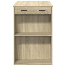 Berkfield Bar Table Sonoma Oak 102X70X103.5 Cm Engineered Wood - thumbnail 6