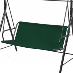 Garden Swing Seat Cover For Two And Three People, Waterproof Thick (600D) - 138 X 50 Cm, Green. - thumbnail 1
