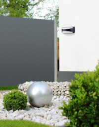 Luminosa Lighting Luminosa Santos Outdoor Integrated Led Flush Wall Light Rectangle Black Ip65 - thumbnail 2