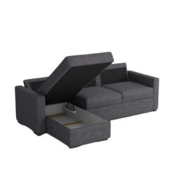 Tokio D Corner Sofa Bed With Storage Modern Reversible Design Comfortable Living Room Furniture Mustard - thumbnail 5