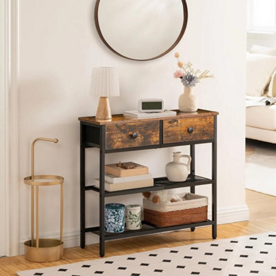 Console Table Hallway Table With Storage Sofa Table For Small Space - image 1