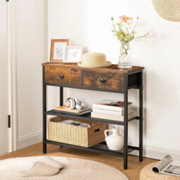 Console Table Hallway Table With Storage Sofa Table For Small Space - thumbnail 3