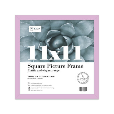 11X11 Lilac Picture Frame (27.9 X 27.9Cm) Poster, Photo, Artwork, Gallery Wall Or Print - image 1