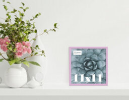 11X11 Lilac Picture Frame (27.9 X 27.9Cm) Poster, Photo, Artwork, Gallery Wall Or Print - thumbnail 2