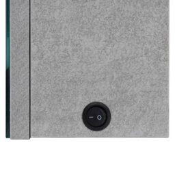 Berkfield Led Bathroom Mirror Cabinet Concrete Grey 50X14X60 Cm - thumbnail 6