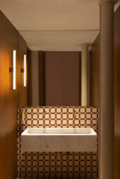 Luminosa Lighting Luminosa Calma Bathroom Wall Lamp Wood S14D Ip44 7W - thumbnail 2
