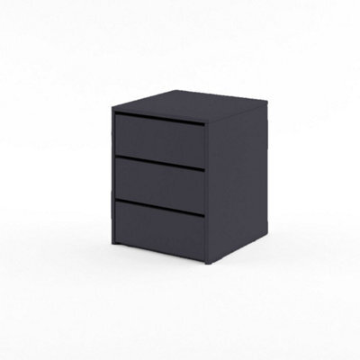 Arte Idea Contemporary Chest Of Drawers Internal Cabinet In Black For A Modern Home (H)600mm (W)500mm (D)470mm - image 1