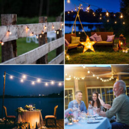 Extrastar 25 Led Festoon Lights Outdoor Garden String Lights 12M G40 Led Bulbs, Ip44 - thumbnail 6