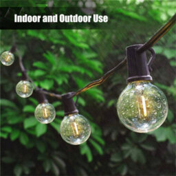 Extrastar 25 Led Festoon Lights Outdoor Garden String Lights 12M G40 Led Bulbs, Ip44 - thumbnail 4