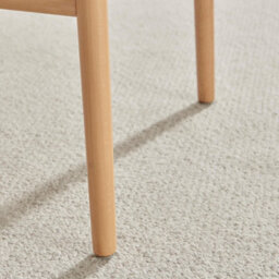 Furniturebox Uk 2X Caia Oak Effect Wood & Rope Wishbone Dining Chairs - thumbnail 7