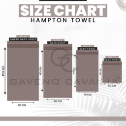 Gc Gaveno Cavailia Hampton Royal 4 Pack Hand Towel 50X80 Silver Egyptian Cotton Premier Super Absorbent Towel - thumbnail 5