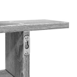 Walplus Wall Shelves 2 Pcs Grey Sonoma 38X12X38 Cm Engineered Wood - thumbnail 9