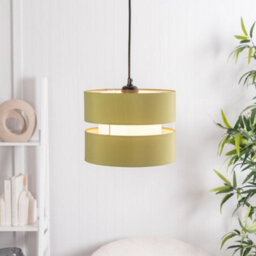 Valuelights Sophia Pair Of Small Olive 2 Tier Ceiling Light Shades (D)26Cm - thumbnail 2