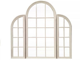 Orsina Flat Wood Grey Finish Mirror