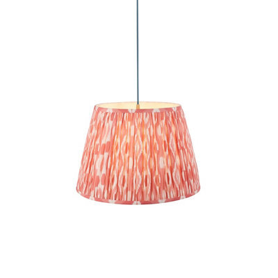 Loops Elegant Coral Pink Pendant Light With Blue Flex For Home Decor - image 1